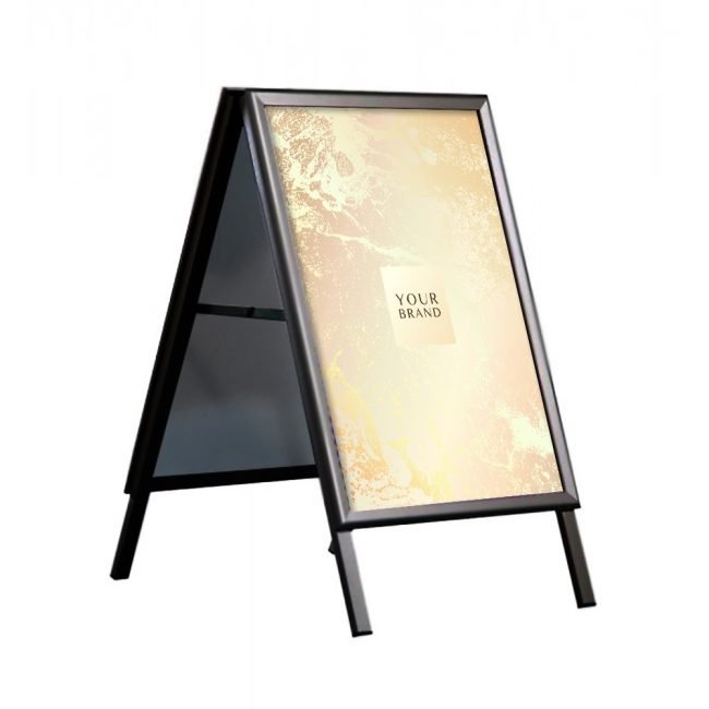 A-stend ALU PREMIUM BLACK