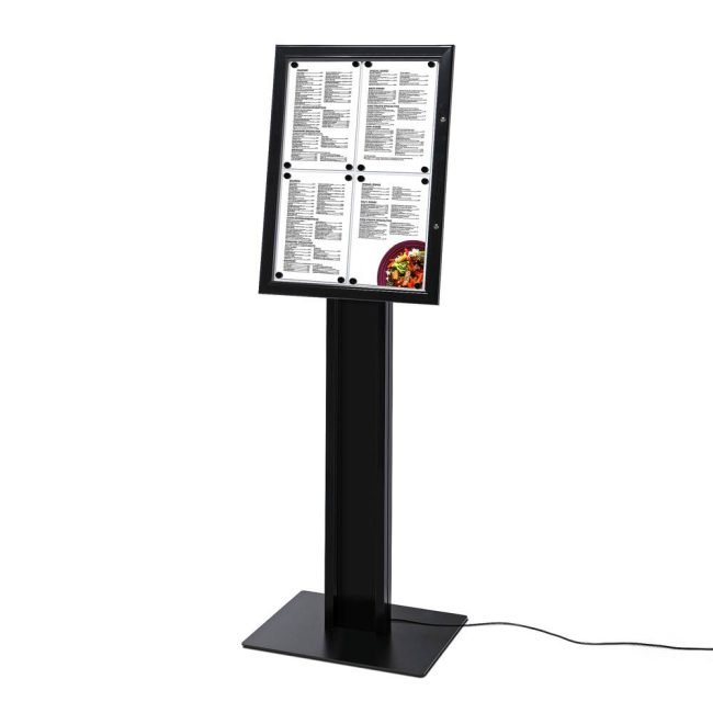 Menüüalus 4 x A4 LED