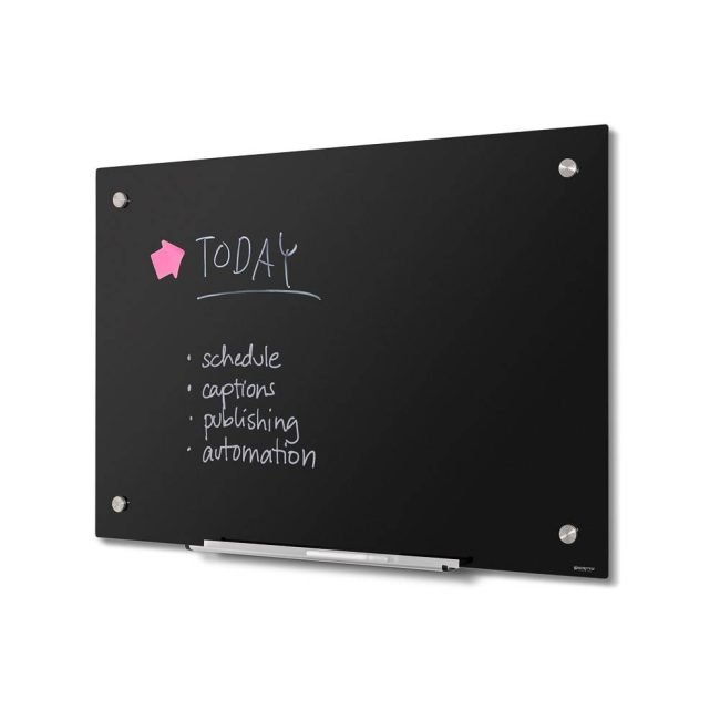 Klaastahvel Black 1200 x 900mm