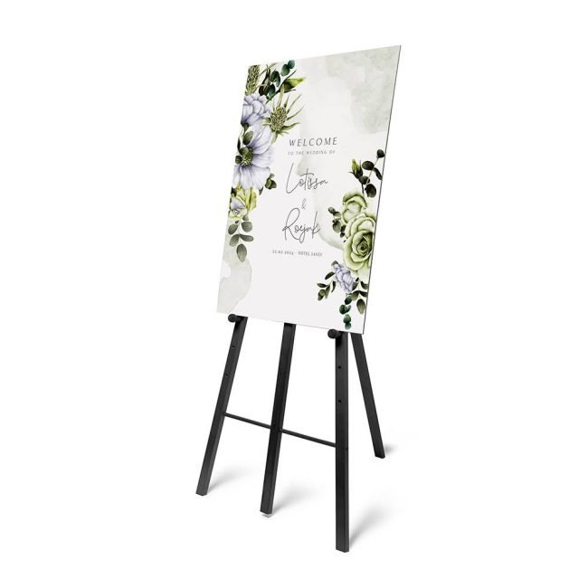 Molbert Natura Easel Hardwood Black