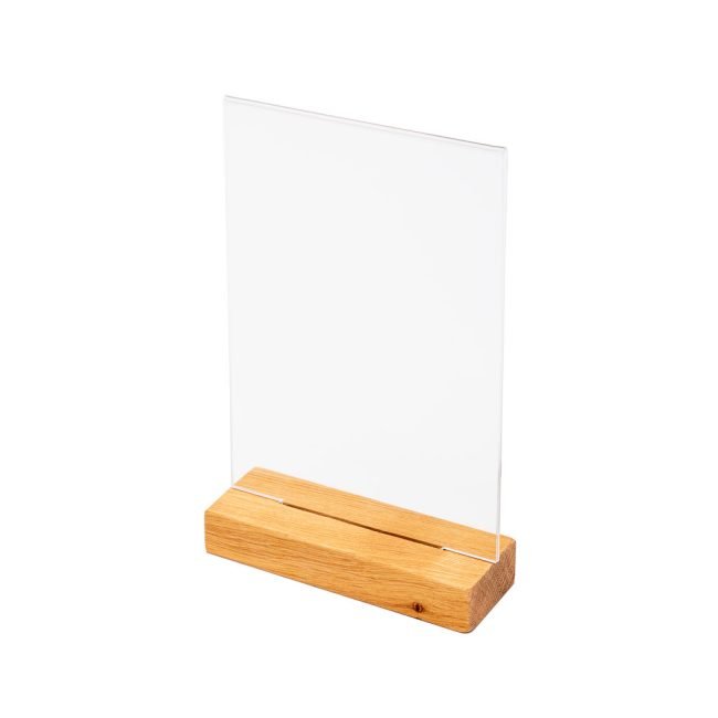 Lauarääkija Wooden T-stend A5, A6, A4