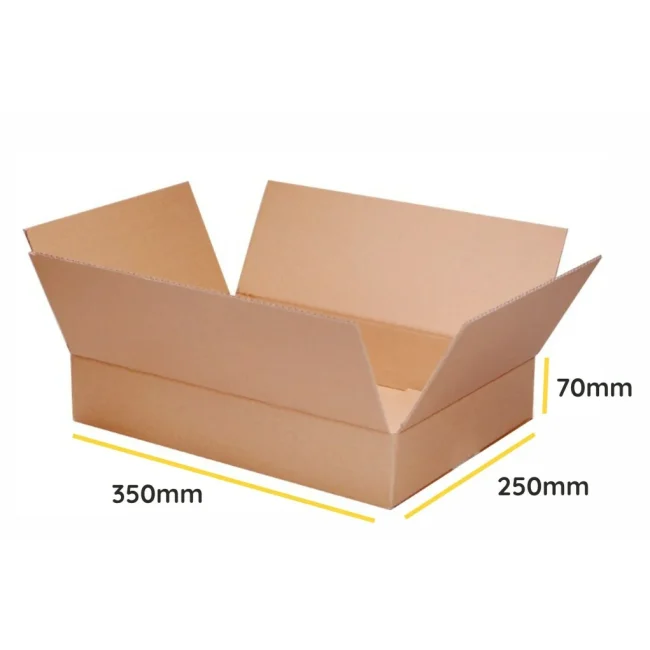 Pappkast 350 x 250 x 70mm (S)