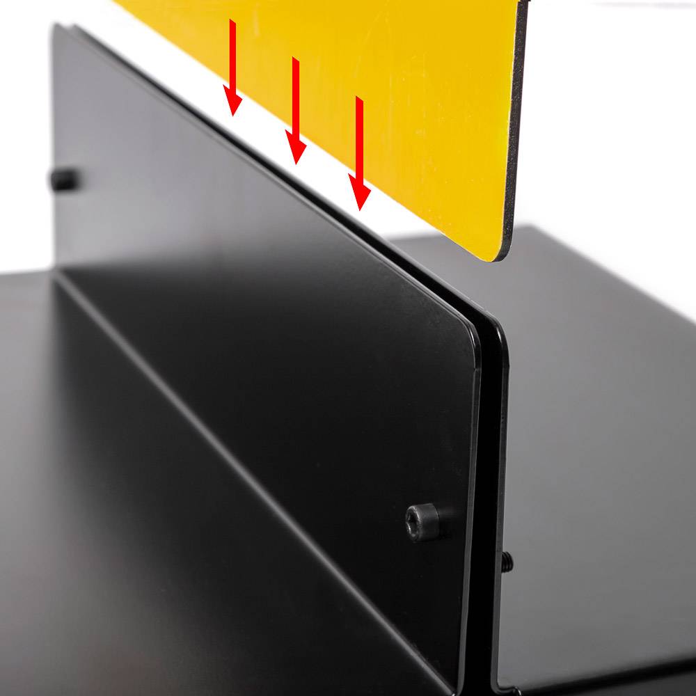 Sildihoidja Panel Base Steel 40 x 40cm - Pilt 4