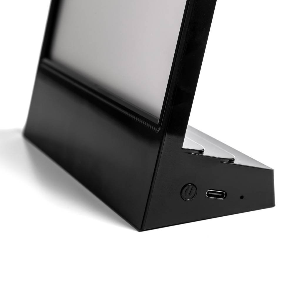 Lauarääkija L-Stand LED, A5, black - Pilt 3