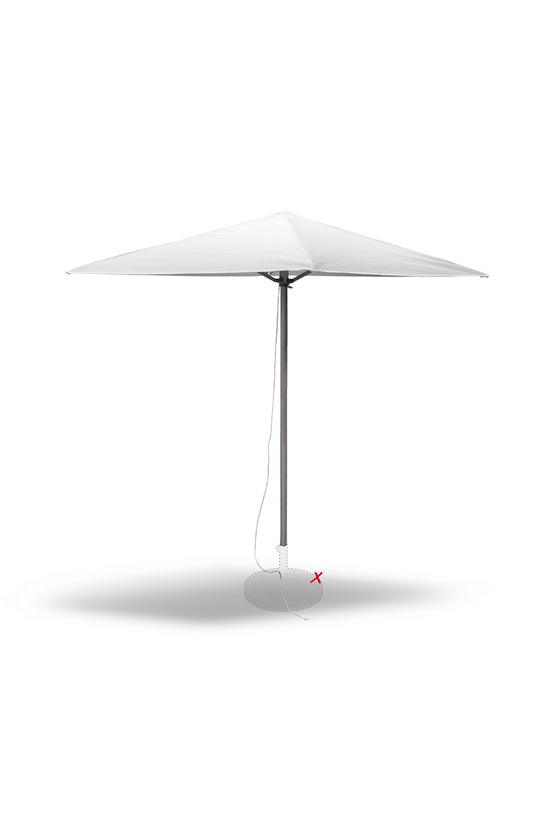 Päikesevari / aiavari Genoa 2 x 2m - Pilt 2