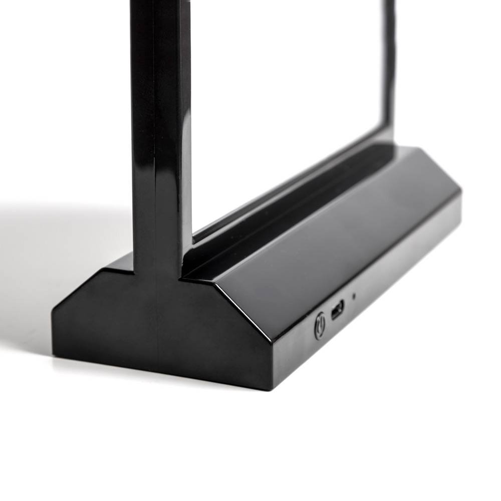 Lauarääkija T-Stand LED, A5, black - Pilt 3