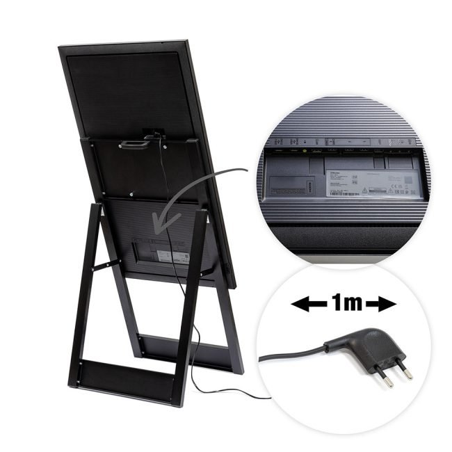 Digitaalne A-stend Easel