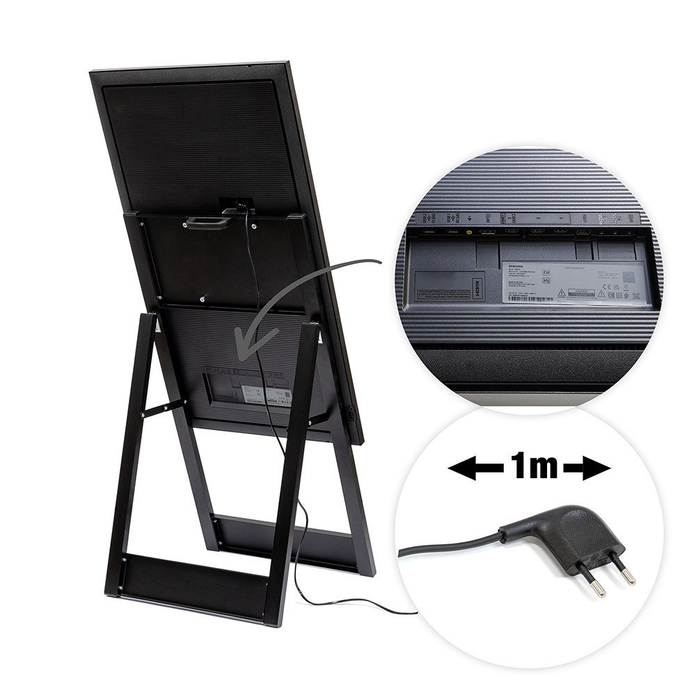 Digitaalne A-stend Easel - Pilt 2