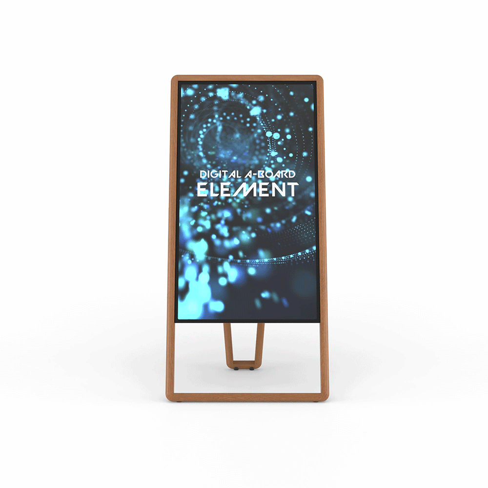 Digitaalne A-Stend Element Oak 43" - Pilt 3