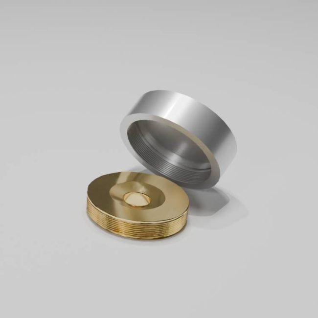 Kruvikate / kork ALUM SATIN