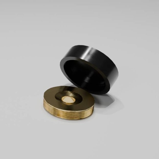 Kruvikate / kork BLACK