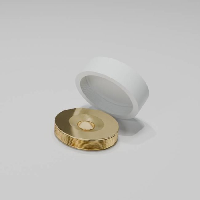 Kruvikate / kork WHITE