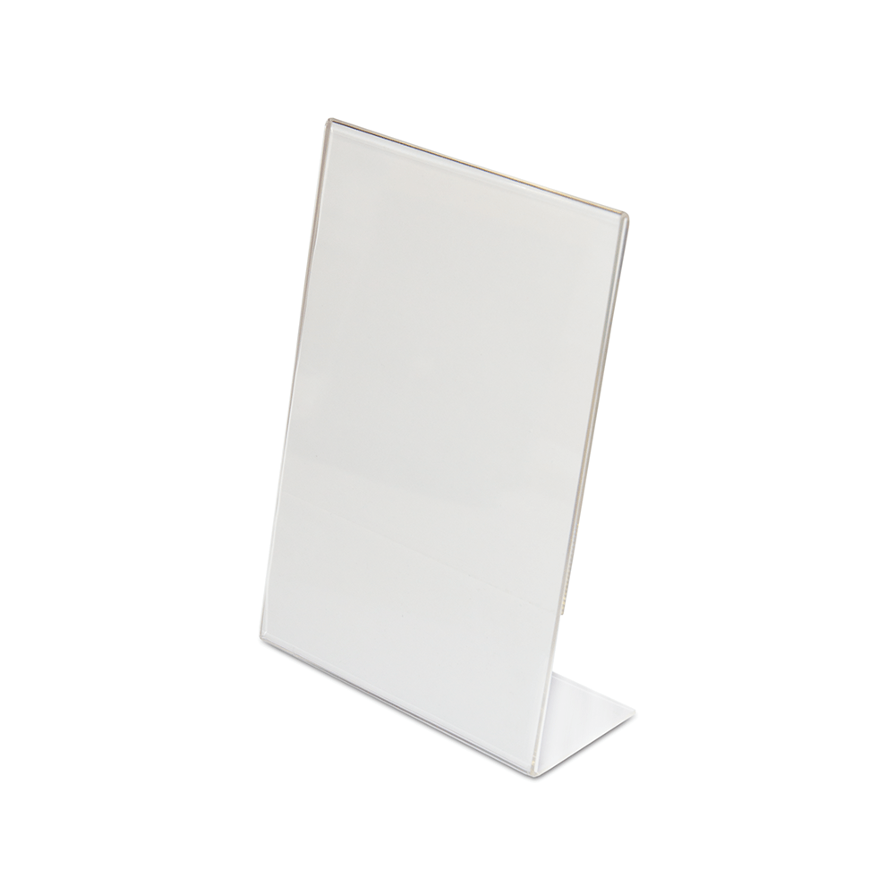 Lauarääkija / menüühoidja ACRYLIC L-STAND A4