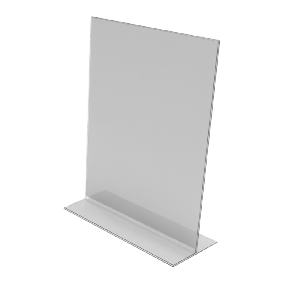 Lauarääkija / menüühoidja ACRYLIC T-STAND A4