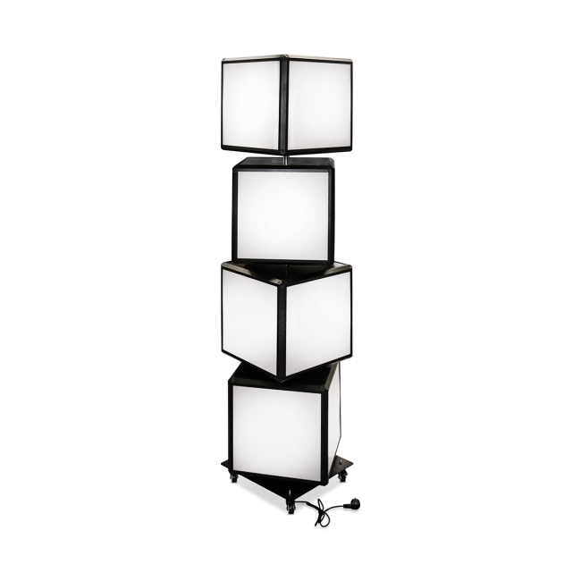 Valgusstend Spin 4 Cubes
