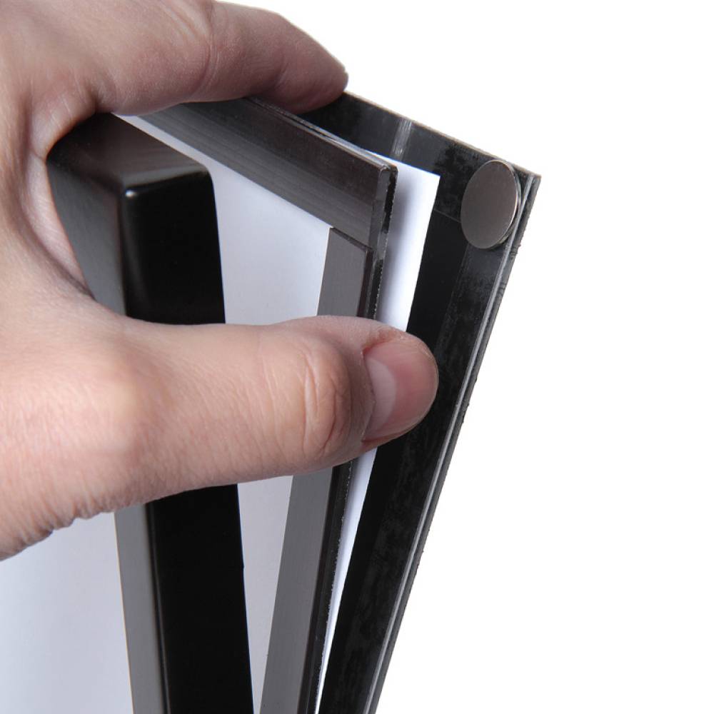 Infostend / trükisehoidja Magnetic Pocket A4 - Pilt 4